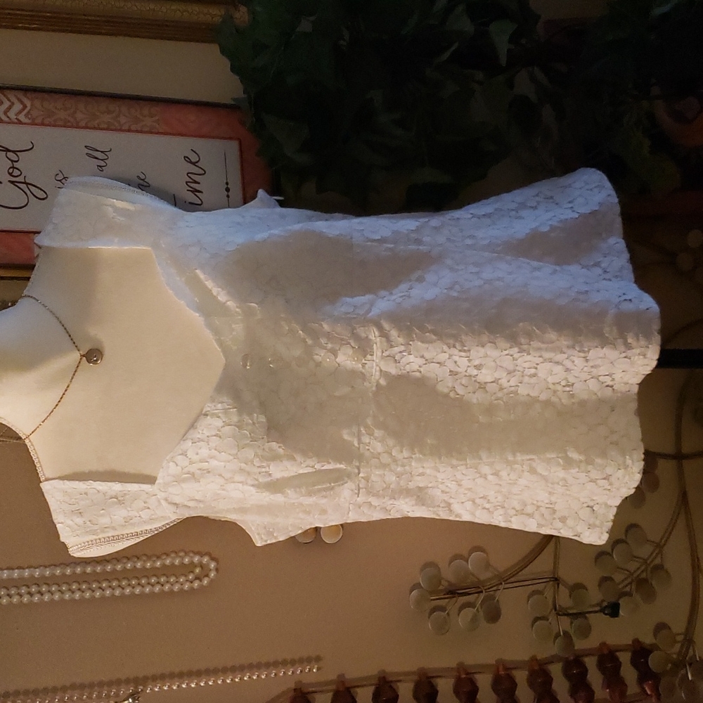 Lana White Dressy Tank Size 14